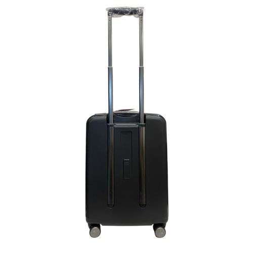 Чемодан маленький ручная кладь (S) Snowball 37103 полипропилен Черный