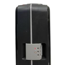 Чемодан маленький ручная кладь (S) Snowball 37103 полипропилен Черный