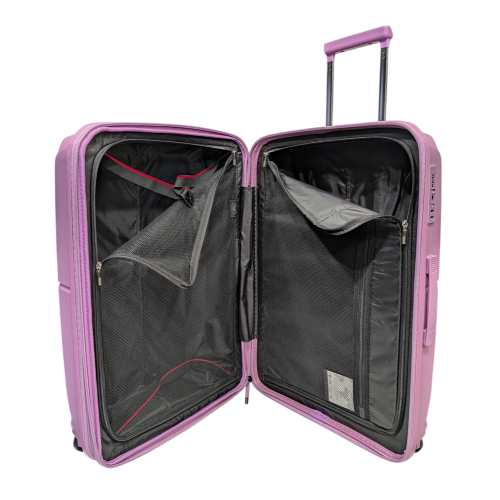 Чемодан средний Airtex 245 полипропилен M Розовый