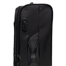 Чемодан средний (M) Bordlite JB2068 полиэстер Чёрный