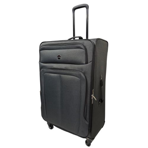 Чемодан большой (L) TAG JB1001 полиэстер Серый