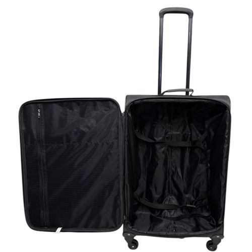 Чемодан большой (L) TAG JB1001 полиэстер Серый