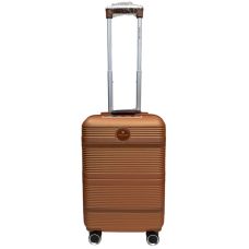 Чемодан маленький S ручная кладь Worldline Airtex 629 ABS-пластик Оранжевый