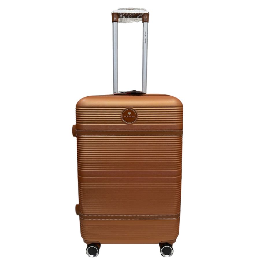 Чемодан средний M Worldline Airtex 629 ABS-пластик Оранжевый