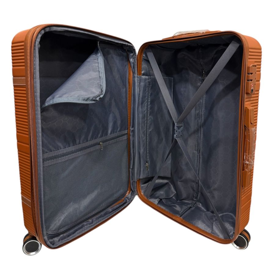 Чемодан средний M Worldline Airtex 629 ABS-пластик Оранжевый