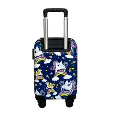 Чемодан мини XS ручная кладь Madisson Snowball 26820C поликарбонат Синий