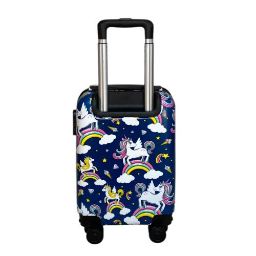 Чемодан мини XS ручная кладь Madisson Snowball 26820C поликарбонат Синий