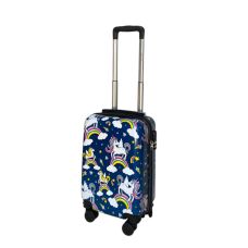 Чемодан мини XS ручная кладь Madisson Snowball 26820C поликарбонат Синий