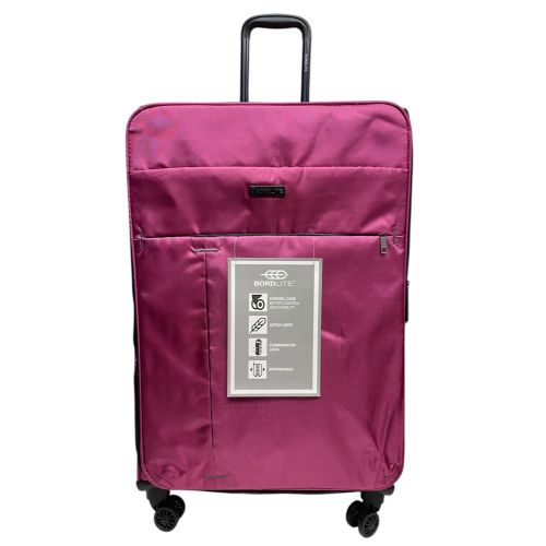 Чемодан большой L Bordlite JB2068 полиэстер Малиновый