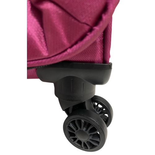 Чемодан маленький S ручная кладь Bordlite JB2068 полиэстер Малиновый