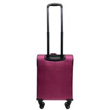 Чемодан маленький S ручная кладь Bordlite JB2068 полиэстер Малиновый