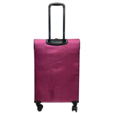 Чемодан средний M Bordlite JB2068 полиэстер Малиновый
