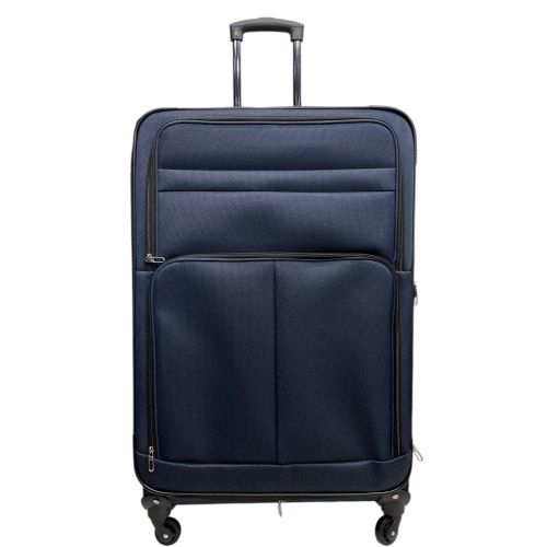 Чемодан большой L TAG JB1001 полиэстер Темно-синий