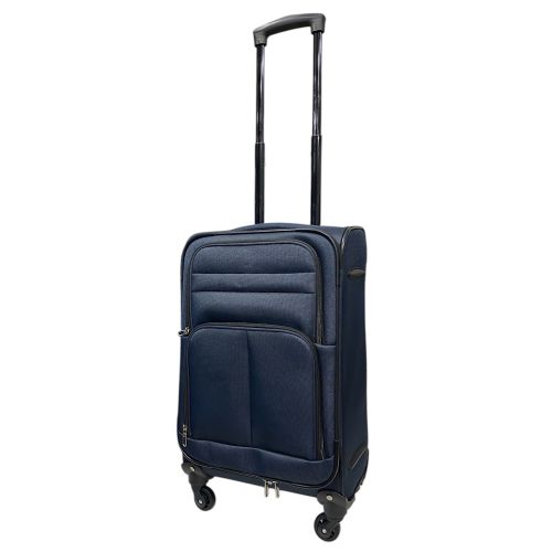 Чемодан маленький S ручная кладь TAG JB1001 полиэстер Темно-синий