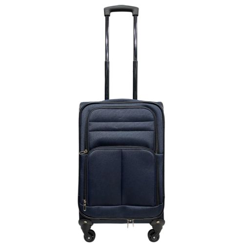 Чемодан маленький S ручная кладь TAG JB1001 полиэстер Темно-синий