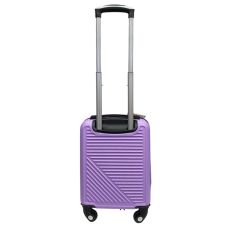 Чемодан Easy Move 002 мини XS 40x30x20 см, ABS, 4 колеса, кодовый замок, 20 л, Сиреневый