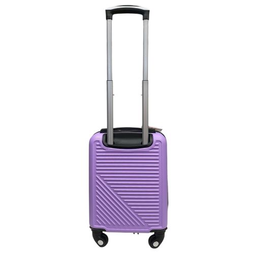 Чемодан Easy Move 002 мини XS 40x30x20 см, ABS, 4 колеса, кодовый замок, 20 л, Сиреневый