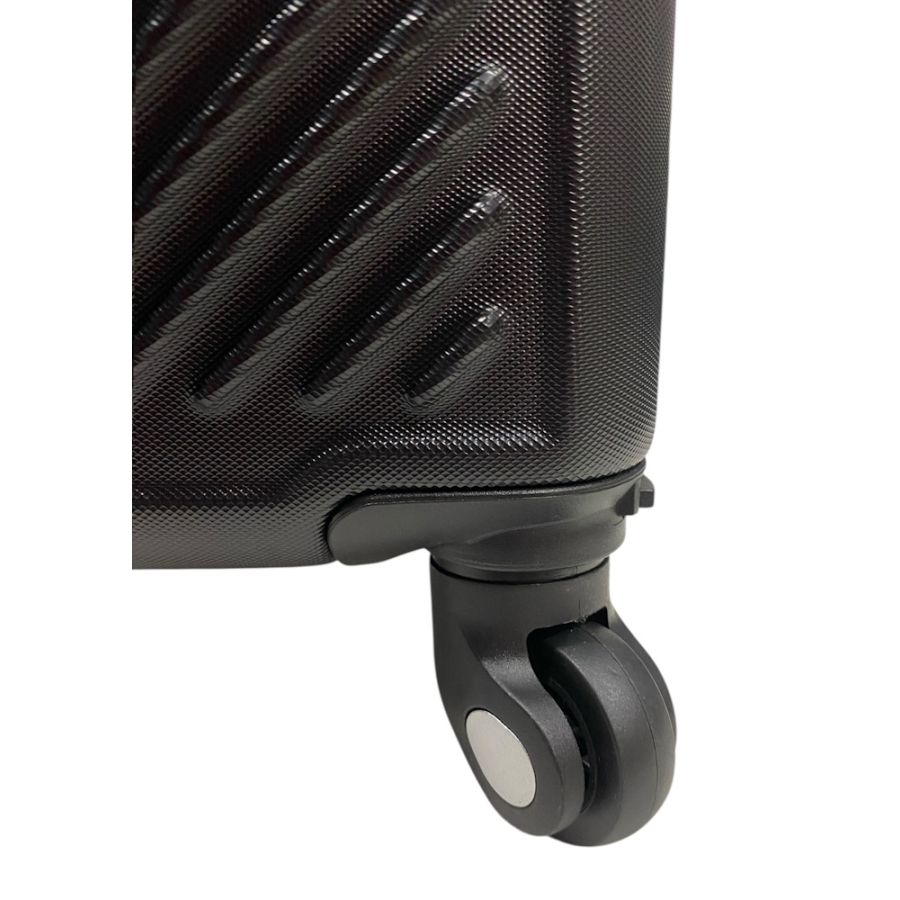 Чемодан Easy Move 002 мини XS 40x30x20 см, ABS, 4 колеса, кодовый замок, 20 л, Черный