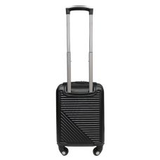 Чемодан Easy Move 002 мини XS 40x30x20 см, ABS, 4 колеса, кодовый замок, 20 л, Черный