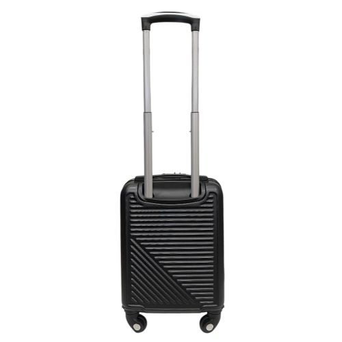 Чемодан Easy Move 002 мини XS 40x30x20 см, ABS, 4 колеса, кодовый замок, 20 л, Черный