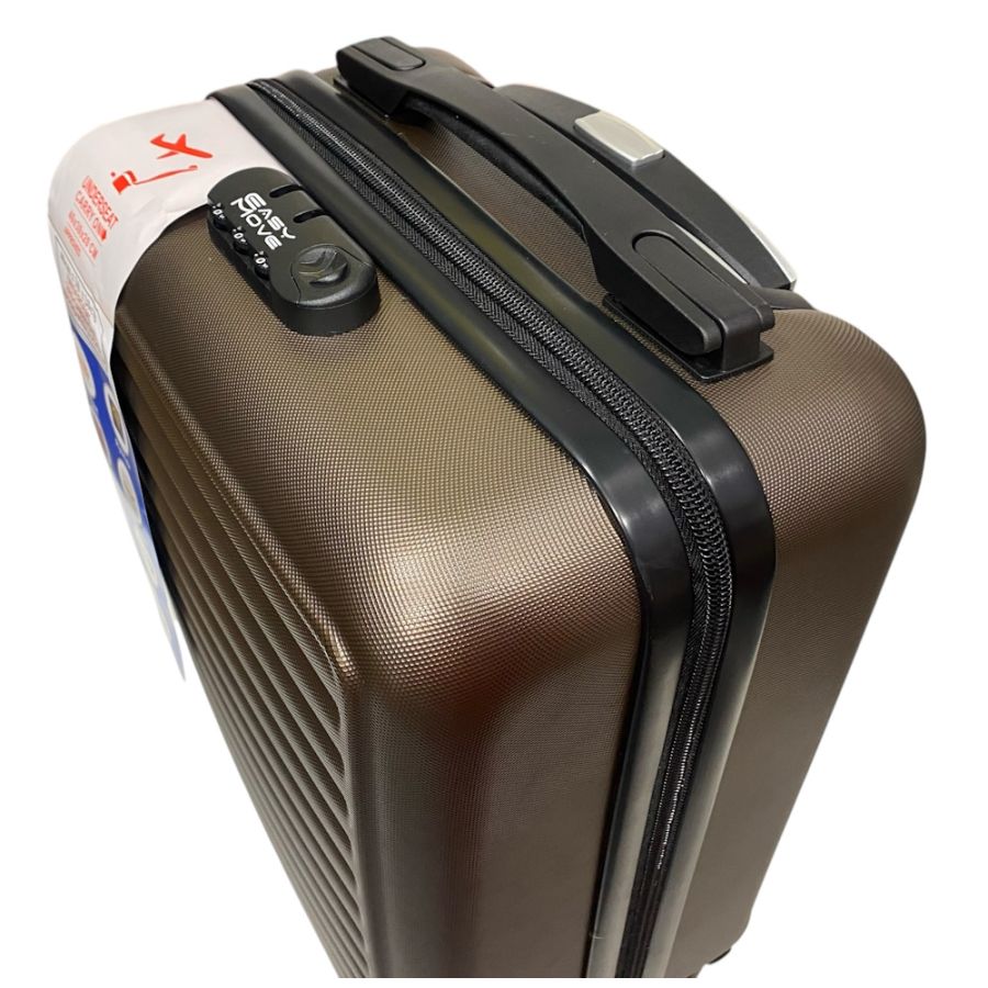 Чемодан Easy Move 005 мини XS 40x30x20 см ABS пластик Коричневый