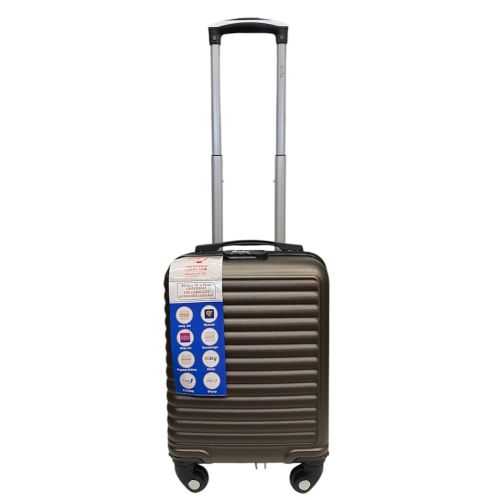 Чемодан Easy Move 005 мини XS 40x30x20 см ABS пластик Коричневый