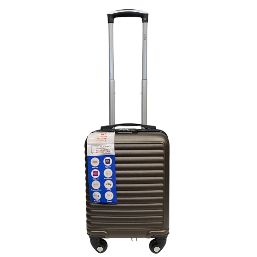 Чемодан Easy Move 005 мини XS 40x30x20 см ABS пластик Коричневый