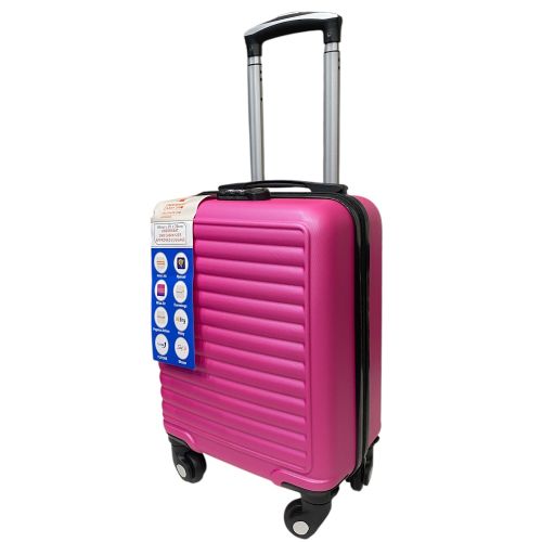 Чемодан Easy Move 005 мини XS 40x30x20 см ABS пластик Малиновый