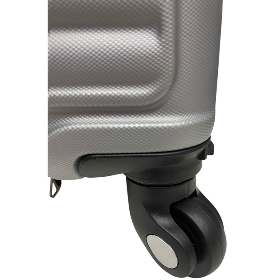 Чемодан Easy Move 005 мини XS 40x30x20 см ABS пластик Серебряный