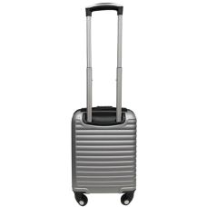 Чемодан Easy Move 005 мини XS 40x30x20 см ABS пластик Серебряный