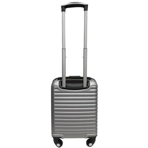 Чемодан Easy Move 005 мини XS 40x30x20 см ABS пластик Серебряный