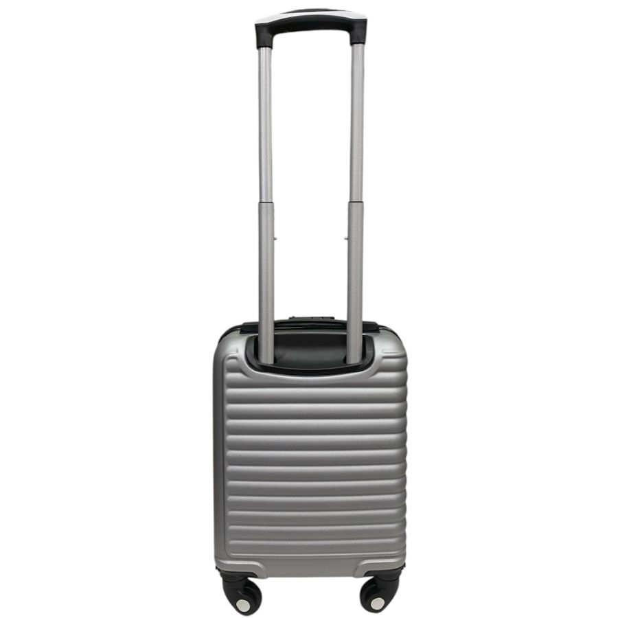 Чемодан Easy Move 005 мини XS 40x30x20 см ABS пластик Серебряный