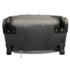 Чемодан Prince 6745 39 л с расширением, на колесах, серый, 52х36х25 см, ручная кладь