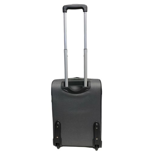 Чемодан Prince 6745 39 л с расширением, на колесах, серый, 52х36х25 см, ручная кладь