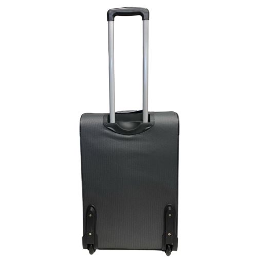 Чемодан Prince 6745 62 л с расширением, на колесах, серый, 62х42х28 см