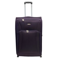 Чемодан Prince 6745 92 л с расширением, на колесах, фиолетовый, 72х46х32 см