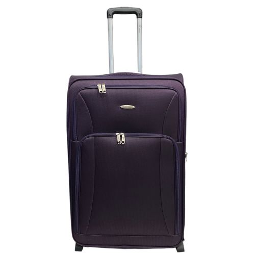 Чемодан Prince 6745 92 л с расширением, на колесах, фиолетовый, 72х46х32 см
