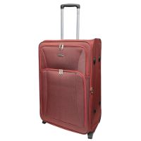 Чемодан Prince 6745 92 л с расширением, на колесах, красный, 72х46х32 см