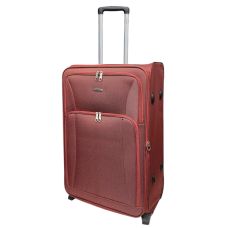 Чемодан Prince 6745 92 л с расширением, на колесах, красный, 72х46х32 см