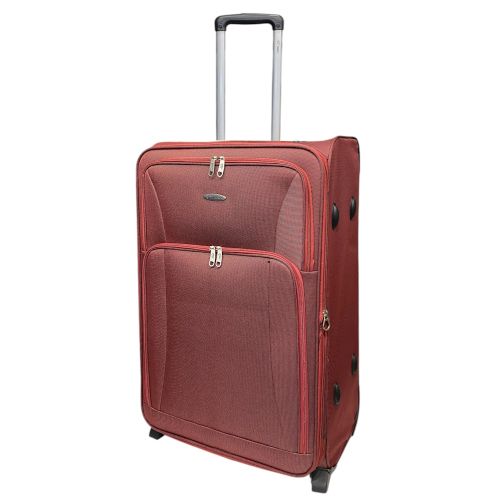 Чемодан Prince 6745 с расширением 92+13 л (красный)