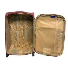 Чемодан Prince 6745 92 л с расширением, на колесах, красный, 72х46х32 см