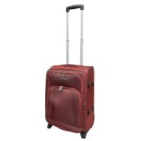 Чемодан Prince 6745 39 л с расширением, на колесах, красный, 52х36х25 см, ручная кладь