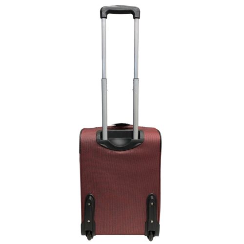 Чемодан Prince 6745 39 л с расширением, на колесах, красный, 52х36х25 см, ручная кладь