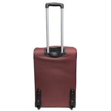 Чемодан Prince 6745 62 л с расширением, на колесах, красный, 62х42х28 см