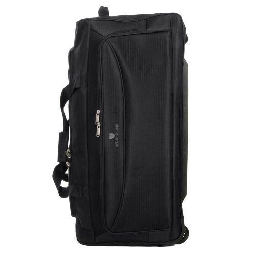 Дорожная сумка Worldline 898/75 на колесах 92 л (черная)