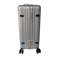 Чемодан Airtex 228 на 4 колесах поликарбонат кодовый замок TSA 4 колеса 360° объем 68 л серебристый