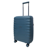 Чемодан Airtex 242B маленький S 55x39x22 см 45 л 4 колеса 360° морская волна