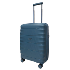 Чемодан Airtex 242B маленький S 55x39x22 см 45 л 4 колеса 360° морская волна