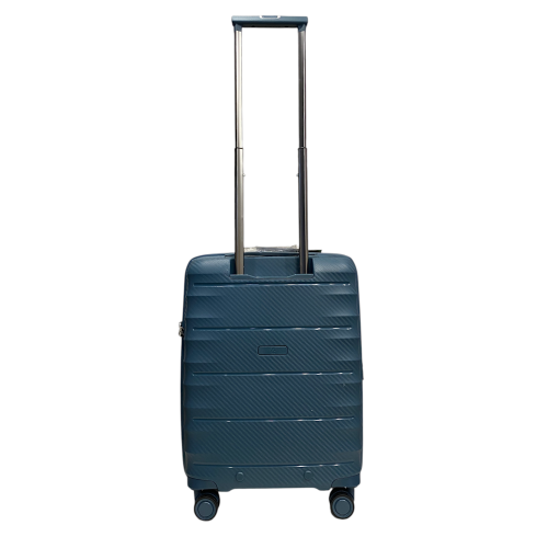 Чемодан Airtex 242B маленький S 55x39x22 см 45 л 4 колеса 360° морская волна