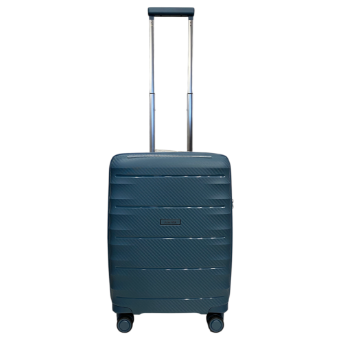 Чемодан Airtex 242B маленький S 55x39x22 см 45 л 4 колеса 360° морская волна